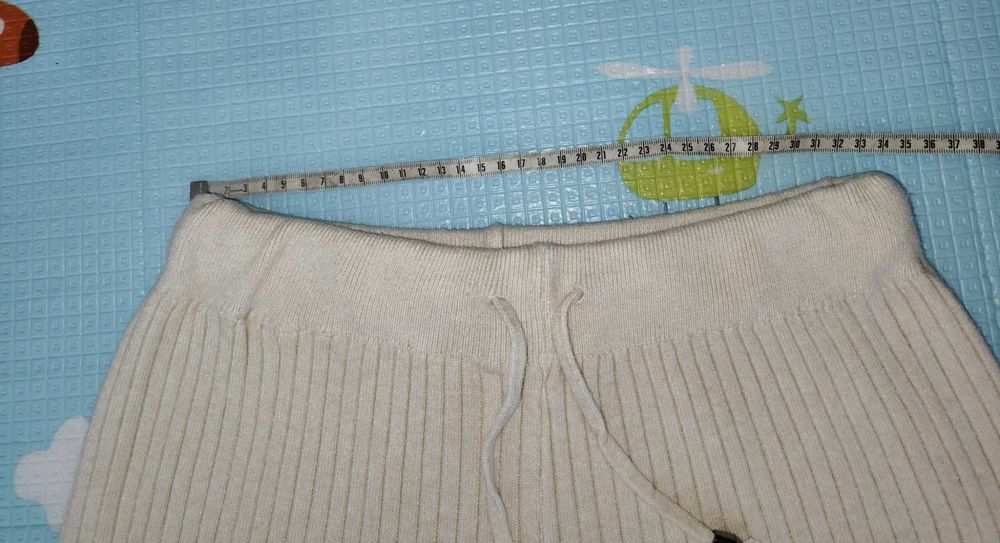 Zestaw damski prążkowy