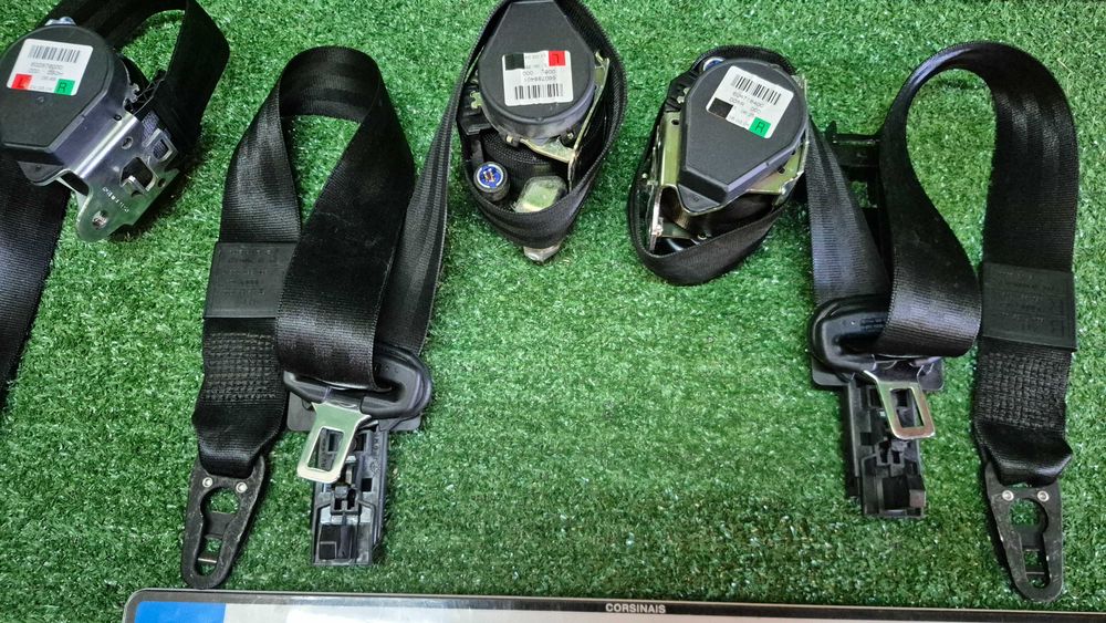 Cintos Segurança Pretos Originais Audi A4 B6 B7 8E de 2000 a 2008