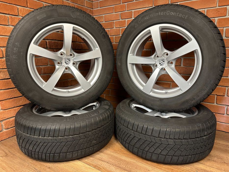 Koła Felgi 18 5x112 Porsche Macan Czujniki Zimowe 2024 Jak nowe