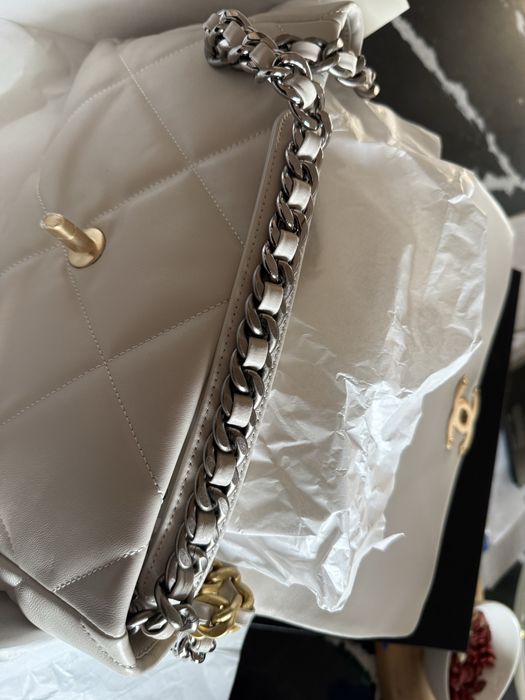 Chanel 19 Flap Bag Large - oryginalna torba Warszawa Mokotów • OLX.pl