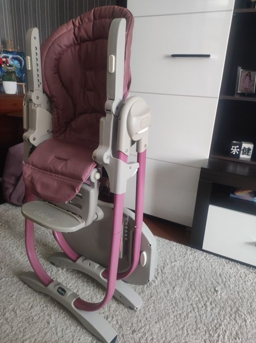 Стільчик для годування Chicco Polly Magic Рожевий