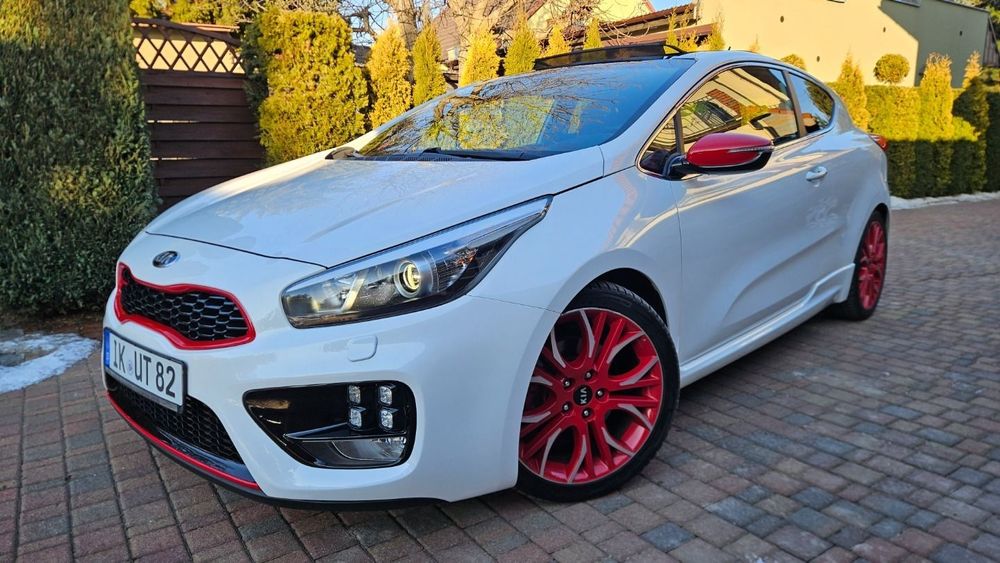 Kia Ceed 1,6 204 KM* GT* 83 tyś km* PERŁA* nawigacja* kamera* piękny stan