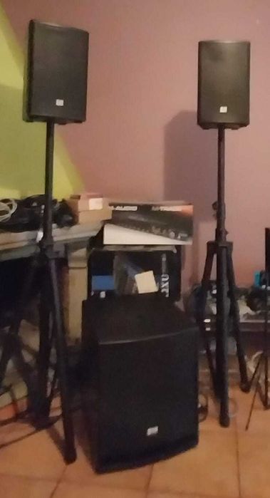 Colunas LD Systems DAVE 12 G3 com the box CL 112 Sub MK II