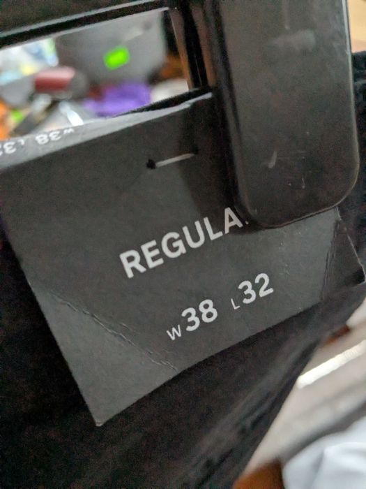 C&A czarne spodnie bojówki rozm. 38/32