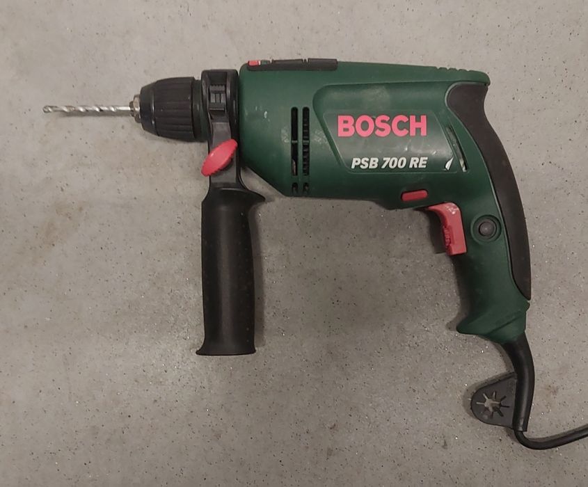 Wiertarka udarowa Bosch PSB 700 RE + wiertło