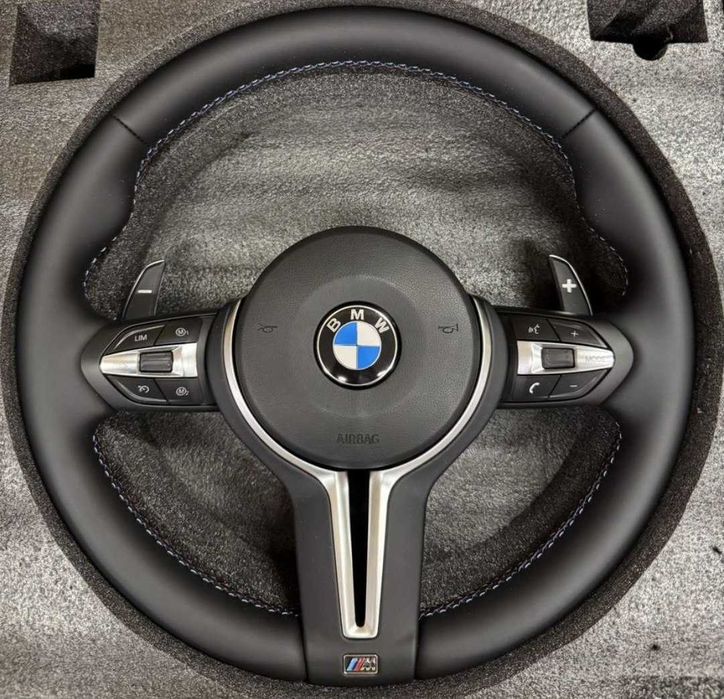‼️ M3 Кермо для BMW F Series ‼️ Спортивний Шкіряний Руль Nappa M Sport F20 F21 F30 F31 F32 F33 F36 F10 F11 F25 F15