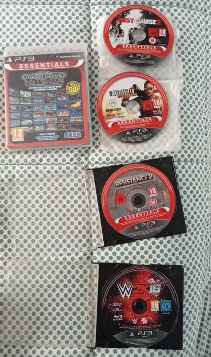 Vários Jogos de várias consolas Ps2,Ps3,Ps4,,Snes,Sega Saturn