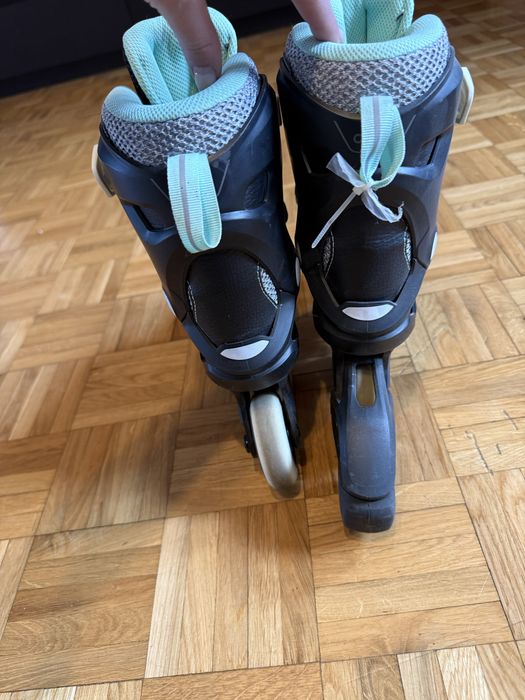 Rolki oxelo 36 decathlon, bardzo dobrh stan