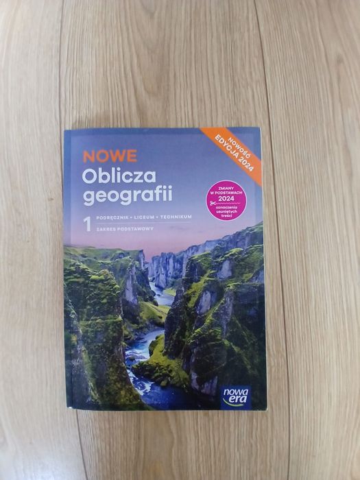 Nowe oblicza geografii 1 podręcznik+ćwiczenia