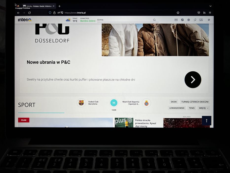 Apple MacBook Pro 13” (Retina mid 2014) bdb. stan