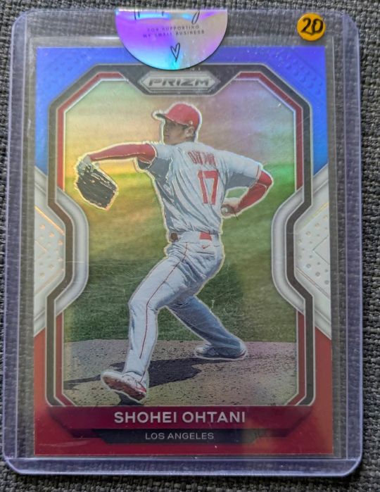 Panini Prizm Red/White/Blue Prizm Shohei Ohtani 2021