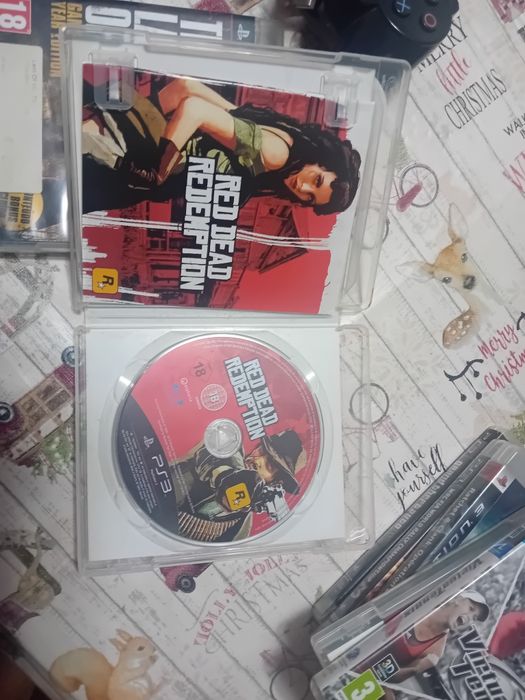 Ps3 slim com 4 jogos e comando