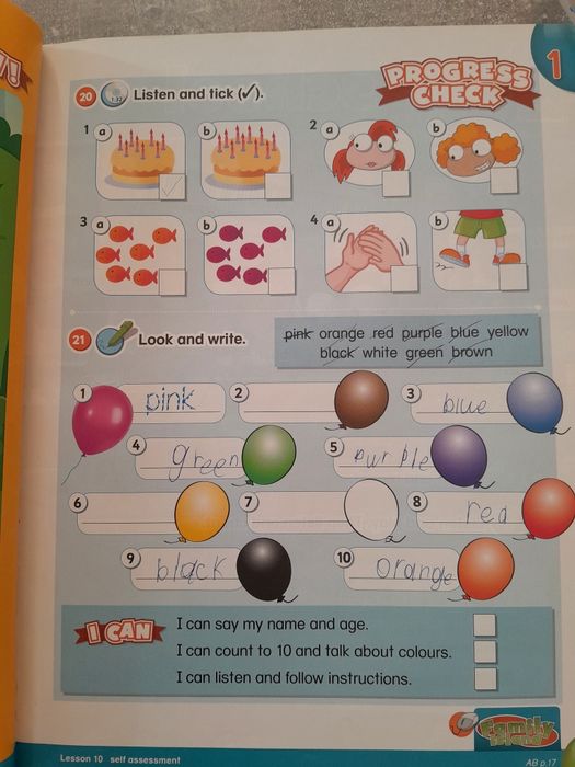 Підручник з англійської Islands 1 клас