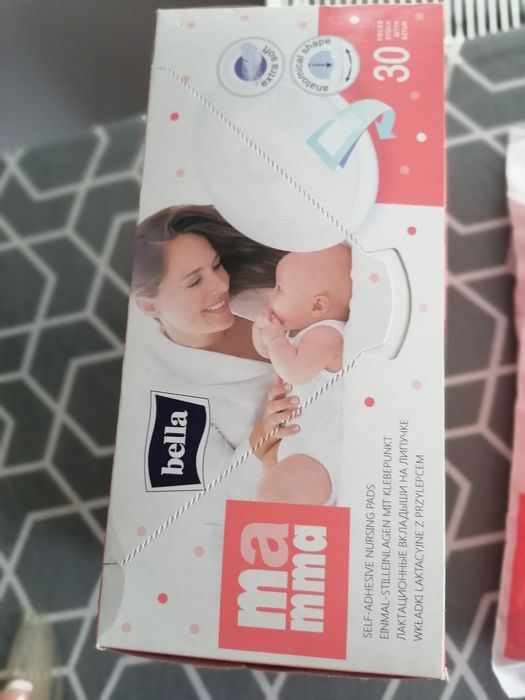 Majtki siateczkowe poporodowe i wkładki laktacyjne bella mamma