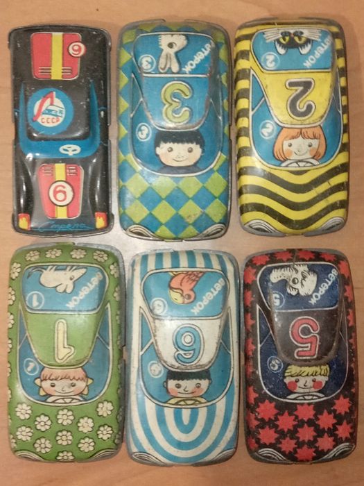 Игрушечные машинки СССР