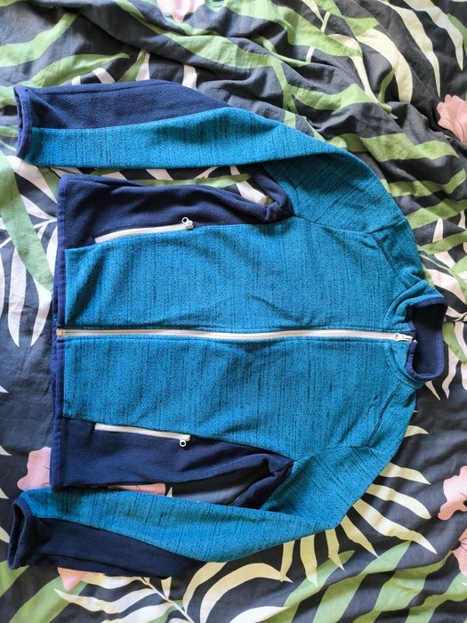 Polar rozpinana bluza polarowa ze stójką Quechua