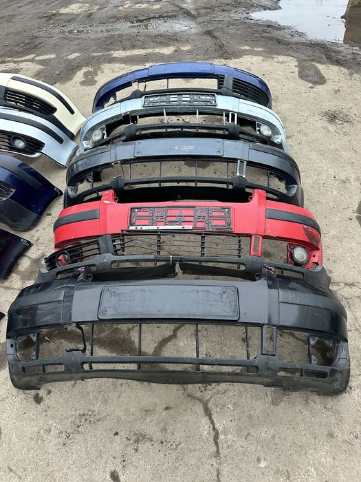 Передній бампер Фольксваген Пасат Б5 + Volkswagen Passat B5+ 2000-2005