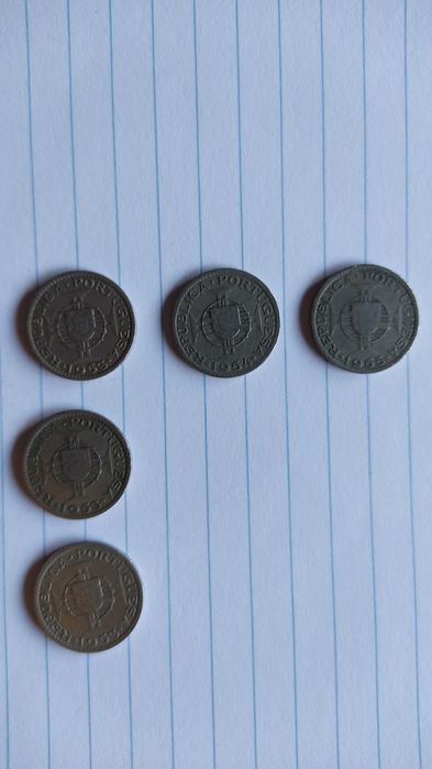 Lote moedas antigas