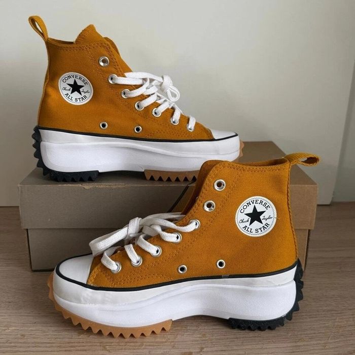 Converse Run Star Hike Hi Saffron Yellow