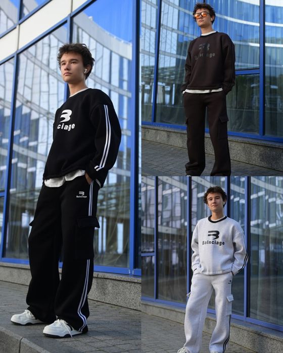 Теплий спортивний костюм для підлітків 7 варіантів