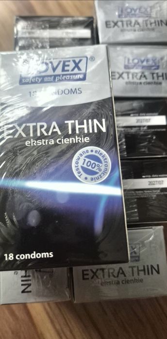 Prezerwatywy LOVEX extra cienkie 18szt