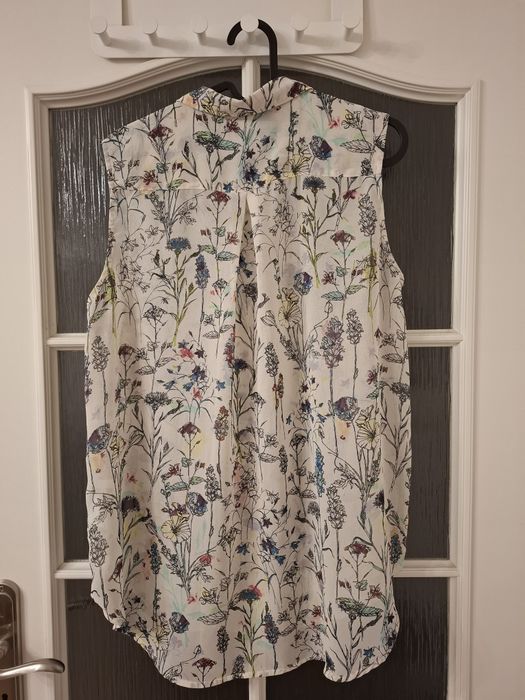 Letnia bluzka bez rękawów H&M roz. 40