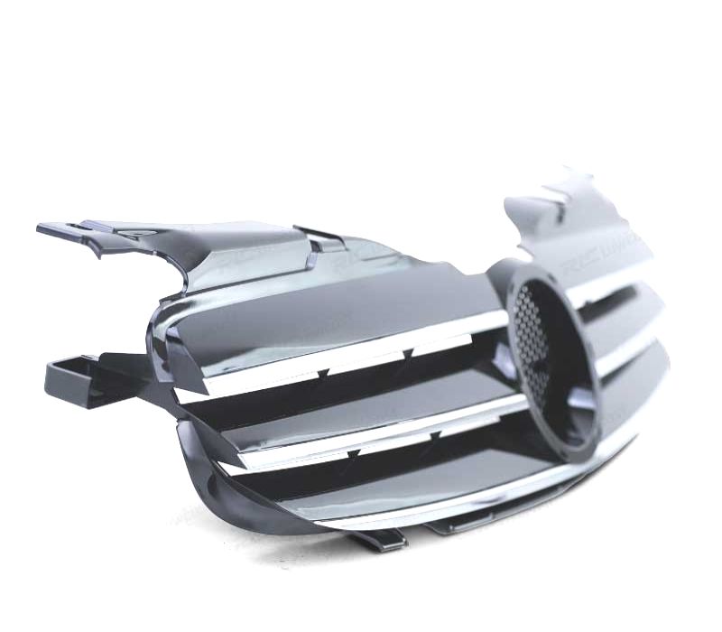 GRELHA FRONTAL SPORT MERCEDES SLK R170 96-04 PRETO CROMADO