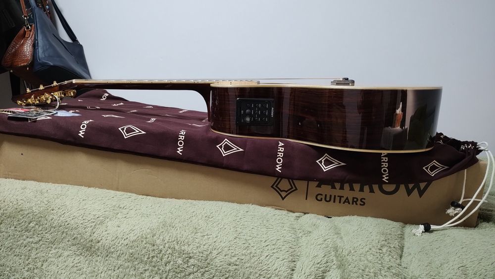 NOWA Arrow Platinum RW  gitara elektroakustyczna PALISANDER cudowna !!