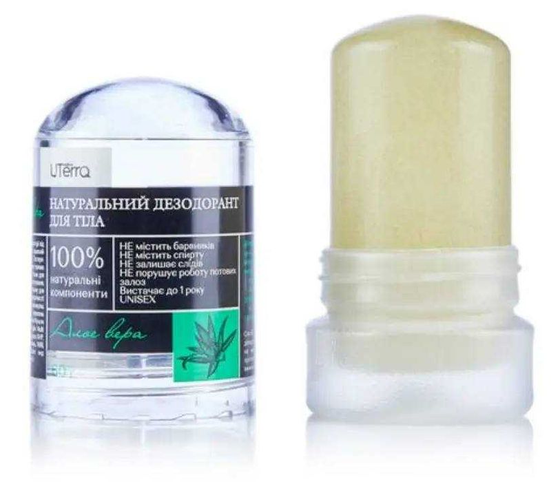 дезодорант кристал uterra native та олія жожоба 20 мл Ароматика