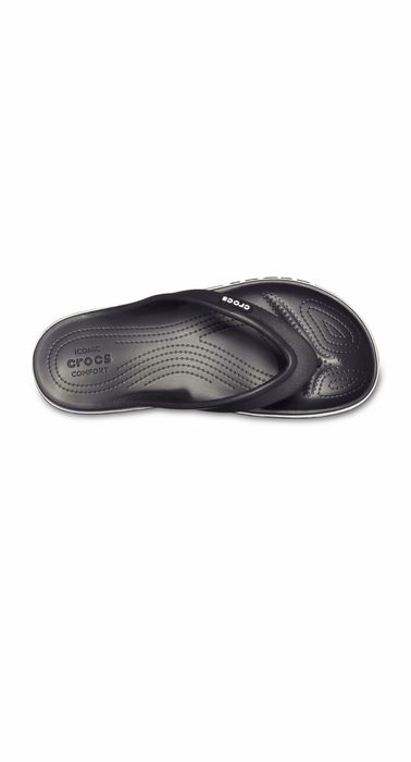 Crocs Bayaband Flip чорні, розмір m9/w11. Чоловічі