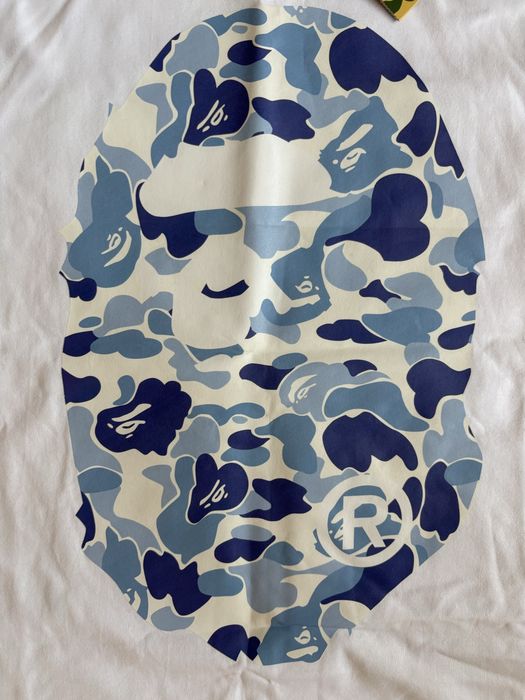 Biała koszulka bape