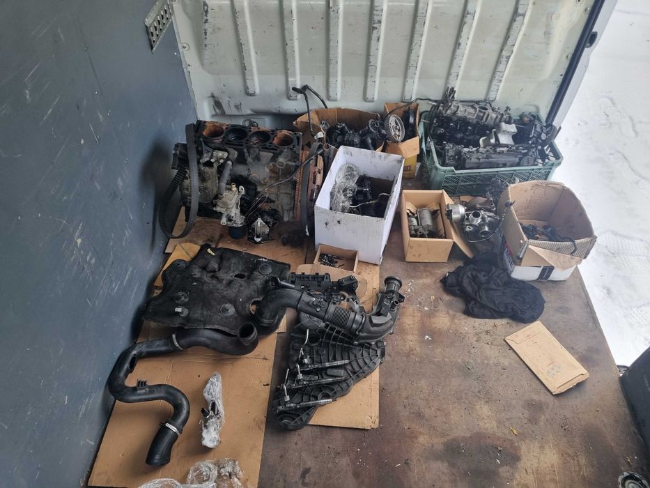 Silnik 2.2 Hdi Euro 6 - Citroen Jumper 21r - Uszkodzony na Części