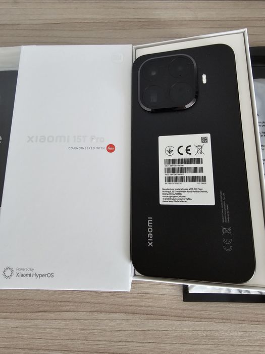 Xiaomi 15T PRO czarny 12 / 256 GB