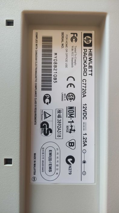 Робочий Сканер Hewlett Packard ScanJet 3400C (вир Малайзія) з кабелями