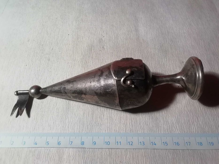 Balsaminka żydowska srebrna ręcznie wykonana