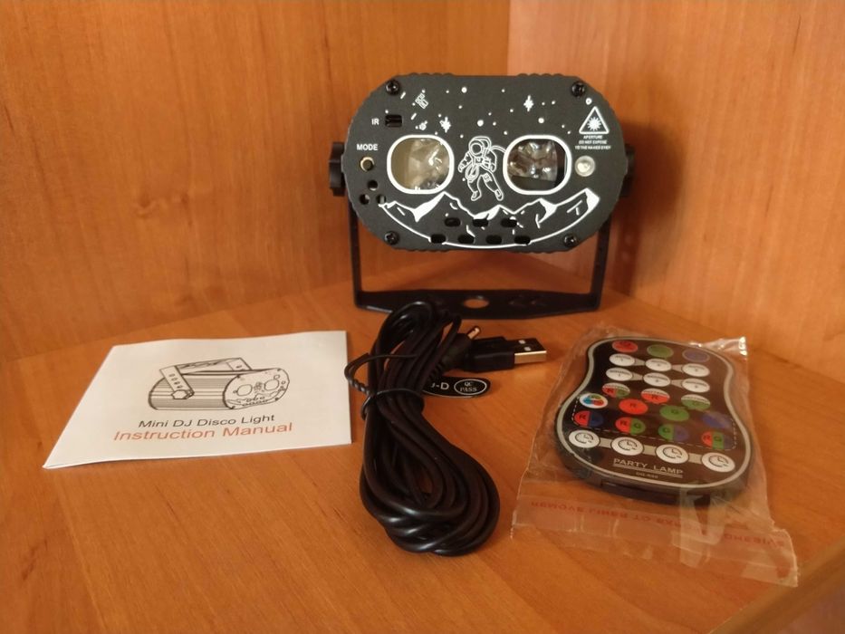 Проектор лазерний з стробоскопом