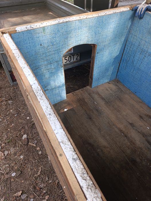 Buda dla psa, bardzo duża, ocieplana