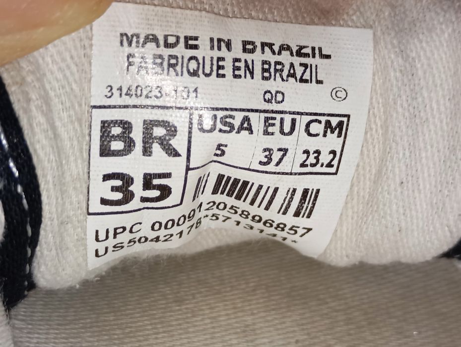 Sapatilhas pretas Vans