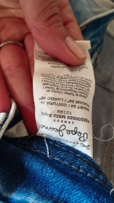 Calças  Pepe Jeans originais únicas