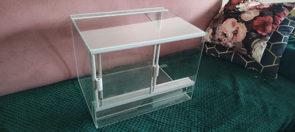 Terrarium szklane 40x30x30