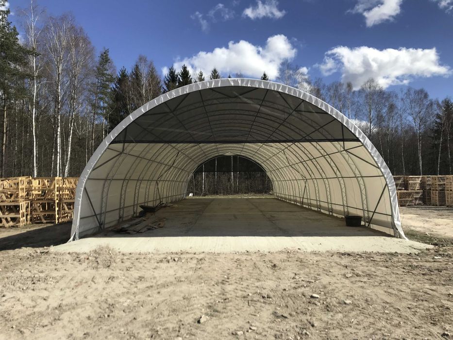 Hala Łukowa, Hala namiotowa Używana, Drugi Gatunek 13M szer. x 20m dł