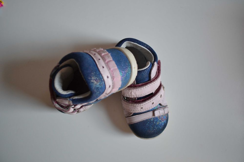 22 Buty Mini first steps BARTEK Nubuk Skóra licowa