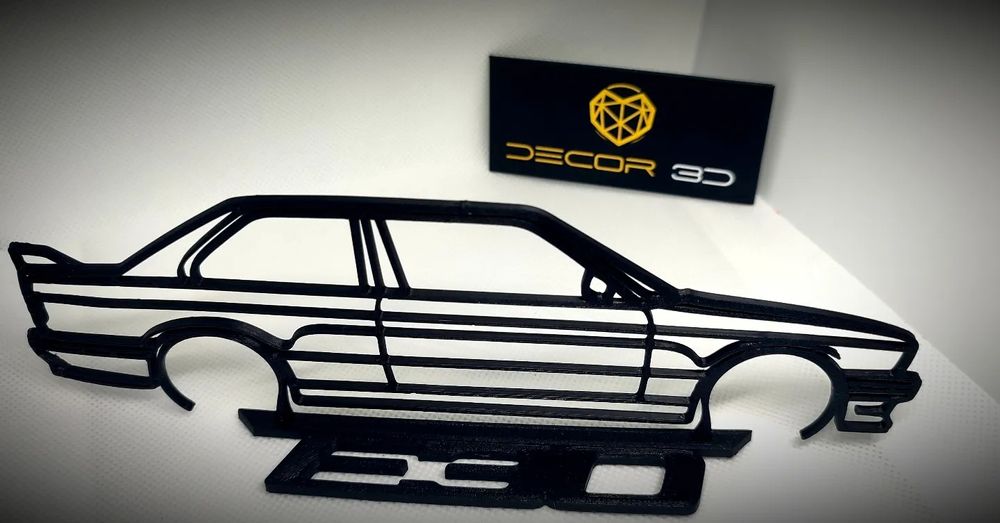 Bmw E30 M3 3D Print