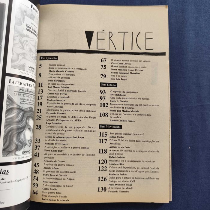Revista Vértice 58 - Janeiro-Fevereiro 1994