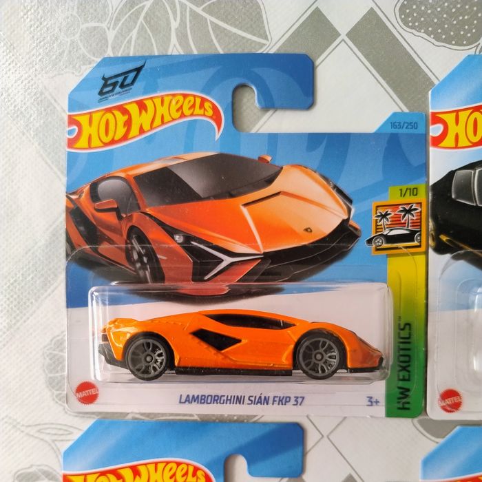 4×Hot Wheels Lamborghini
