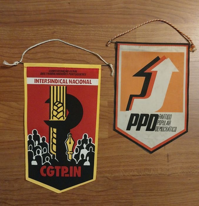 Galhardetes Politicos - PPD e CGTP