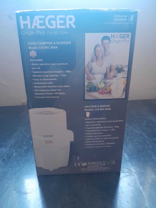 Picadora e liquidificadora nova