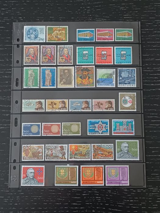 Selos de Portugal usados de 1969 a 1970