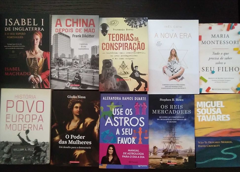 Livros vários autores. Novos!