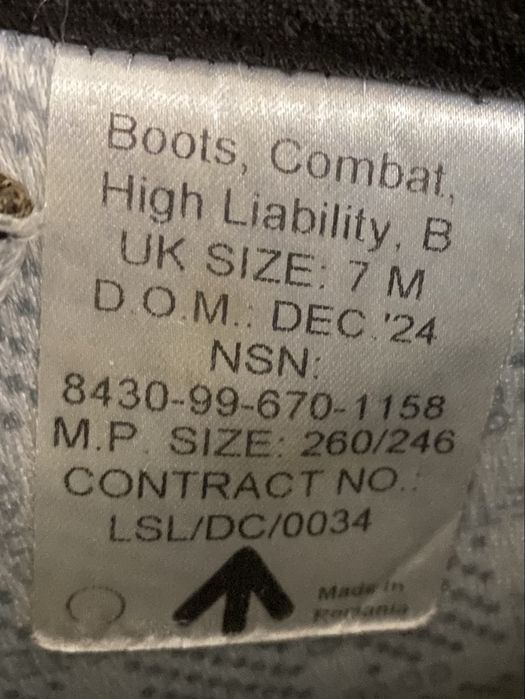 Продам тактично туристичне взуття. Boots Combat High Librty. Розмір 41